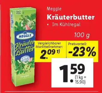 Lidl MEGGLE KRÄUTERBUTTER Angebot
