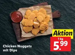 Lidl Chicken Nuggets mit Dips Angebot