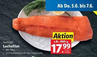 Lidl Laschinger Lachsfilet Angebot