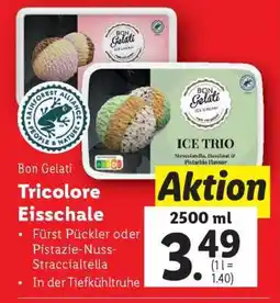 Lidl Bon Gelati Tricolore Eisschale Angebot