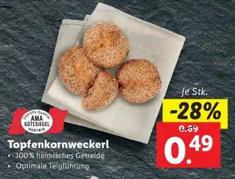 Lidl TOPFENKORNWECKERL Angebot