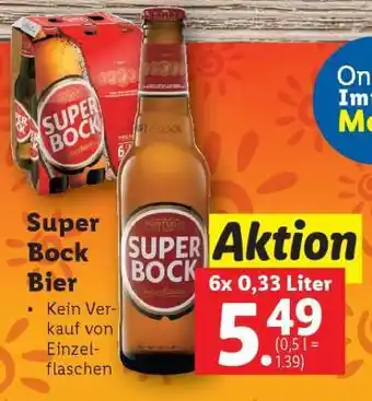 Lidl Super Bock Bier Angebot