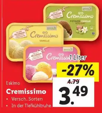 Lidl Cremissimo Angebot