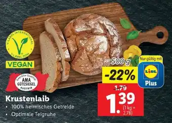 Lidl Krustenlaib Angebot