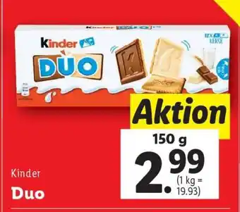 Lidl KINDER DUO Angebot