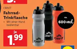 Lidl CRIVIT Fahrrad-Trinkflasche Angebot