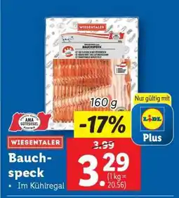 Lidl BAUCHSPECK Angebot