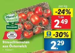 Lidl Strauchtomaten aus Österreich Angebot
