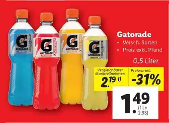 Lidl Gatorade Angebot