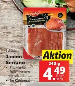 Lidl Jamón Serrano Angebot