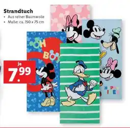Lidl STRANDTUCH Angebot