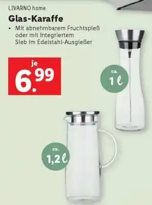 Lidl Glas-Karaffe Angebot