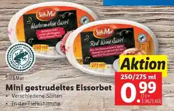 Lidl Mini gestrudeltes Eissorbet Angebot