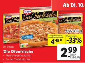 Lidl Dr. Oetker Die Ofenfrische Angebot