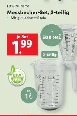 Lidl Messbecher-Set, 2-teilig Angebot