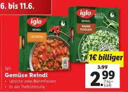 Lidl Iglo Gemüse Reindl Angebot