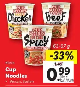 Lidl Cup Noodles Angebot