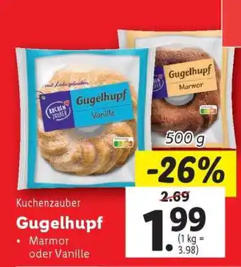 Lidl Kuchenzauber Gugelhupf Angebot