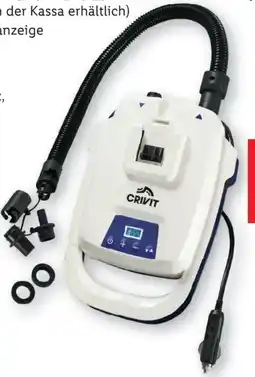 Lidl Crivit Elektrische SUP-Pumpe Angebot