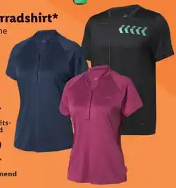 Lidl Crivit Damen Fahrradshirt Angebot