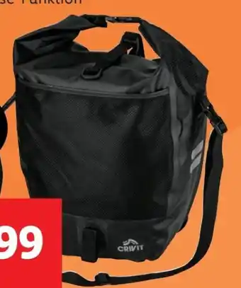 Lidl Crivit Fahrrad Gepäckträgertasche Angebot