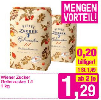 Sutterlüty Wiener Zucker Gelierzucker 1 Kg Angebot