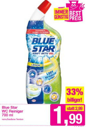 Sutterlüty Blue Star WC Reiniger 700 ml Angebot