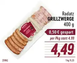 Radatz Radatz grillzwerge Angebot