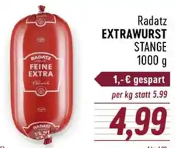 Radatz Radatz extrawurst stange Angebot