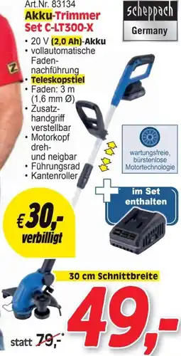 Zgonc Akku-Trimmer Set Angebot