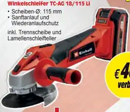 Zgonc Winkelschleifer TC-AG 18/115 Li Angebot