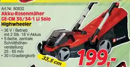 Zgonc Akku-Rasenmäher GE-CM 36/34-1 Li Solo Angebot