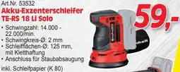 Zgonc Akku-Exzenterschleifer TE-RS 18 Li Solo Angebot