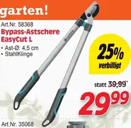 Zgonc Bypass-Astschere EasyCut L Angebot