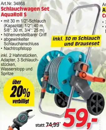 Zgonc lauchwagen Set AquaRoll S Angebot