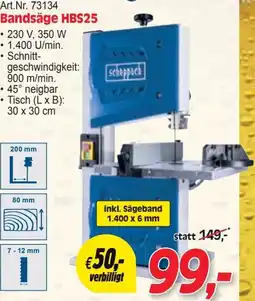 Zgonc Bandsäge HBS25 Angebot