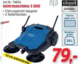 Zgonc Kehrmaschine S 800 Angebot