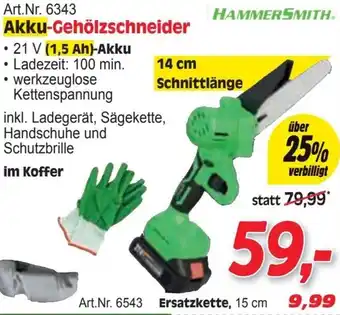 Zgonc Akku-Gehölzschneider 21 V (1,5 Ah)-Akku Angebot