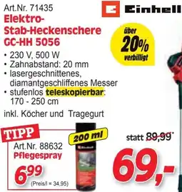 Zgonc Elektro- Stab-Heckenschere GC-HH 5056 Angebot