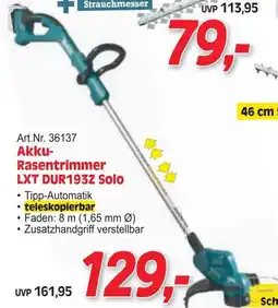 Zgonc Akku- Rasentrimmer LXT DUR193Z Solo Angebot
