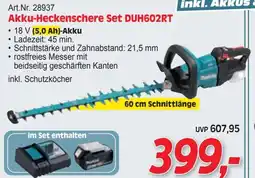 Zgonc Akku-Heckenschere Set DUH602RT Angebot