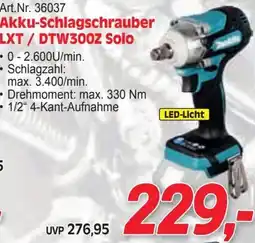 Zgonc Akku-Schlagschrauber LXT/DTW300Z Solo Angebot