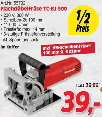 Zgonc Flachdübelfräse TC-BJ 900 Angebot