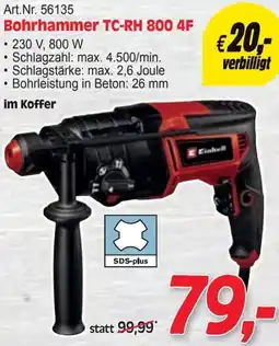 Zgonc Bohrhammer TC-RH 800 4F Angebot
