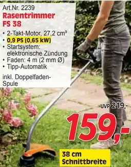 Zgonc Rasentrimmer FS 38 Angebot