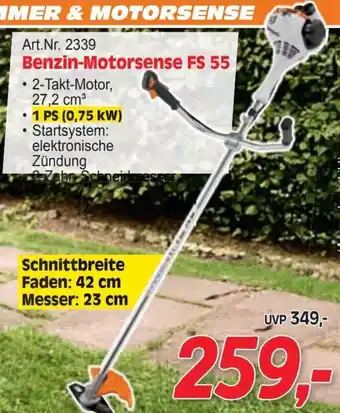 Zgonc Benzin-Motorsense FS 55 Angebot