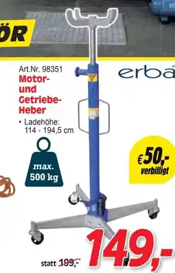 Zgonc Motor- und Getriebe- Heber Angebot