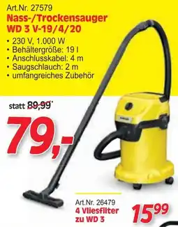 Zgonc Nass-/Trockensauger Angebot