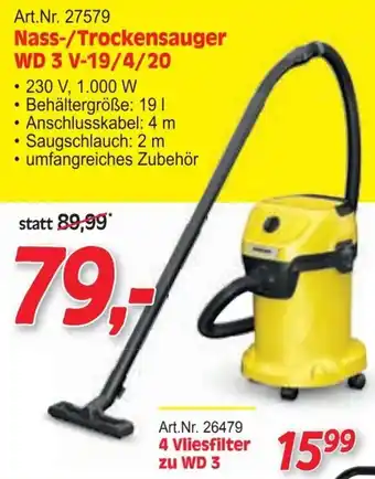 Zgonc Nass-/Trockensauger Angebot