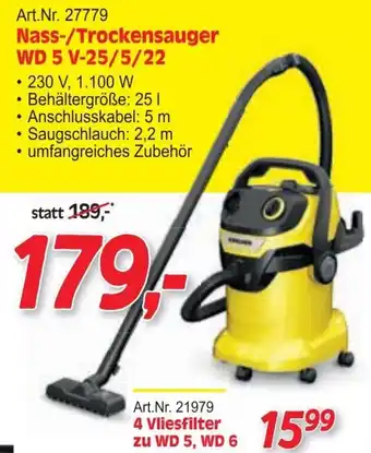 Zgonc Nass-/Trockensauger Angebot
